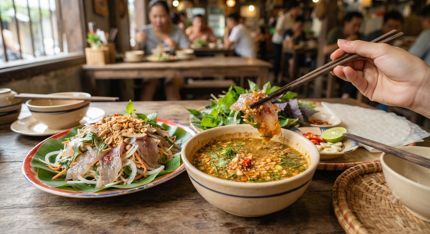 Chấm phá độc đáo với nước chẻo đậm đà